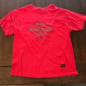 SSUR Bright Red Short Sleeve Tee XL